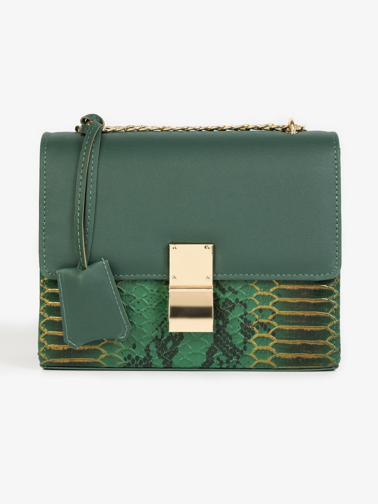 Snake Print Handbag
