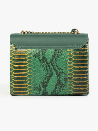Snake Print Handbag