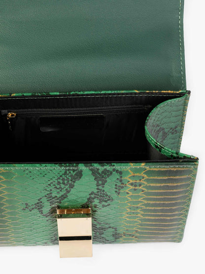 Snake Print Handbag