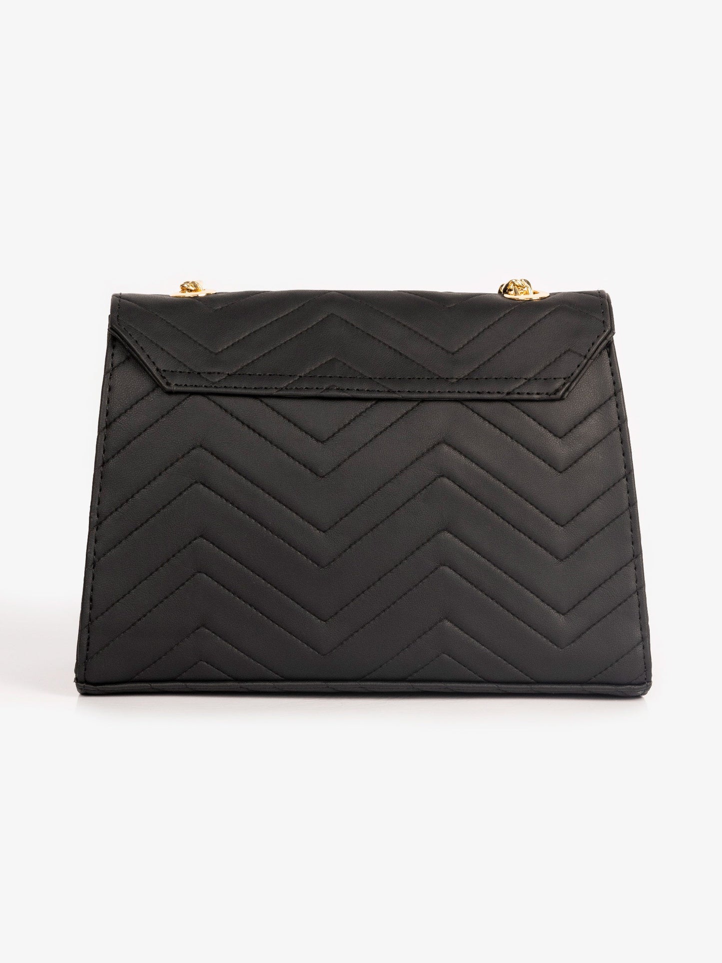 Chevron Quilted Handbag
