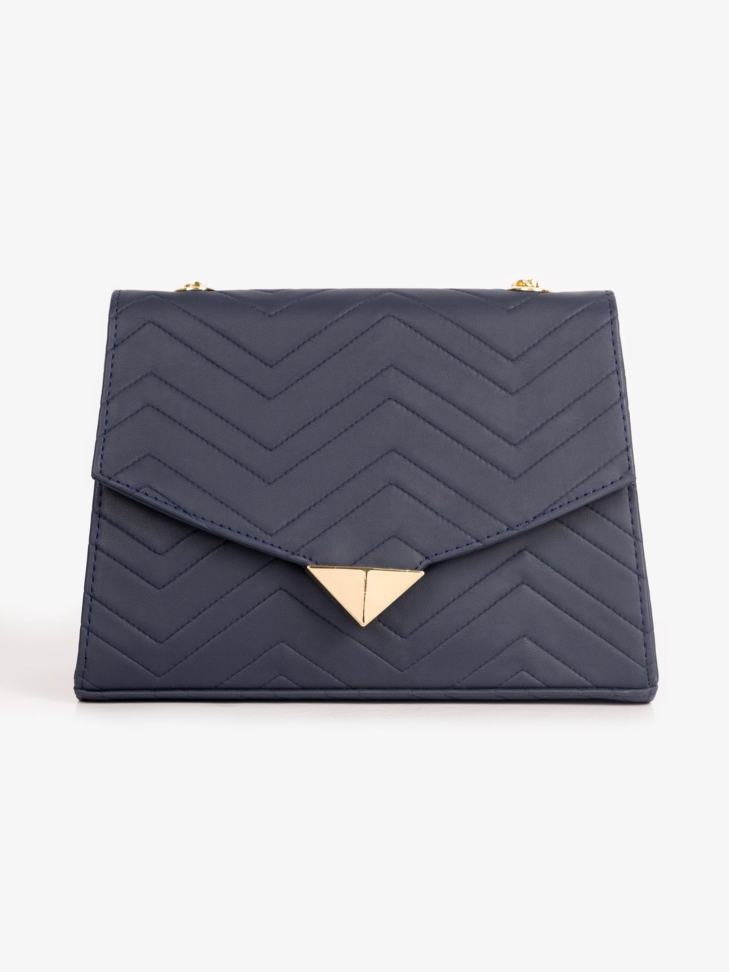 Chevron Quilted Handbag