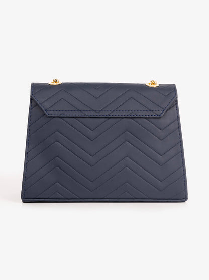 Chevron Quilted Handbag