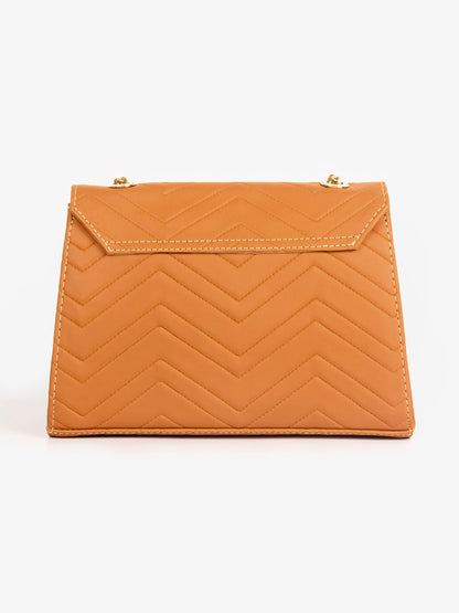 Chevron Quilted Handbag