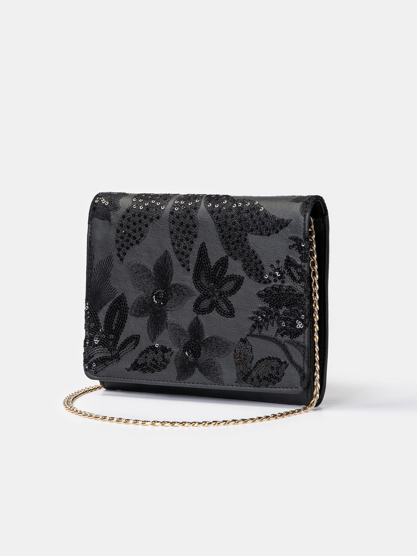 Embroidered Clutch