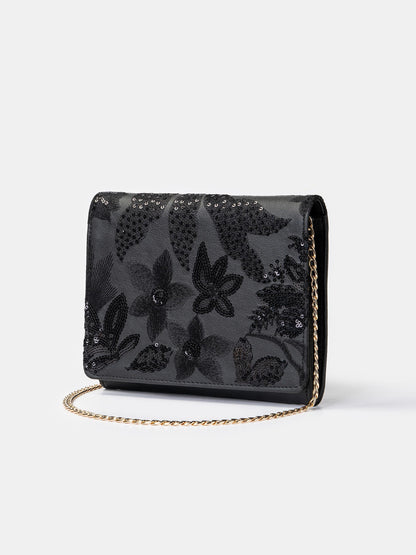 Embroidered Clutch