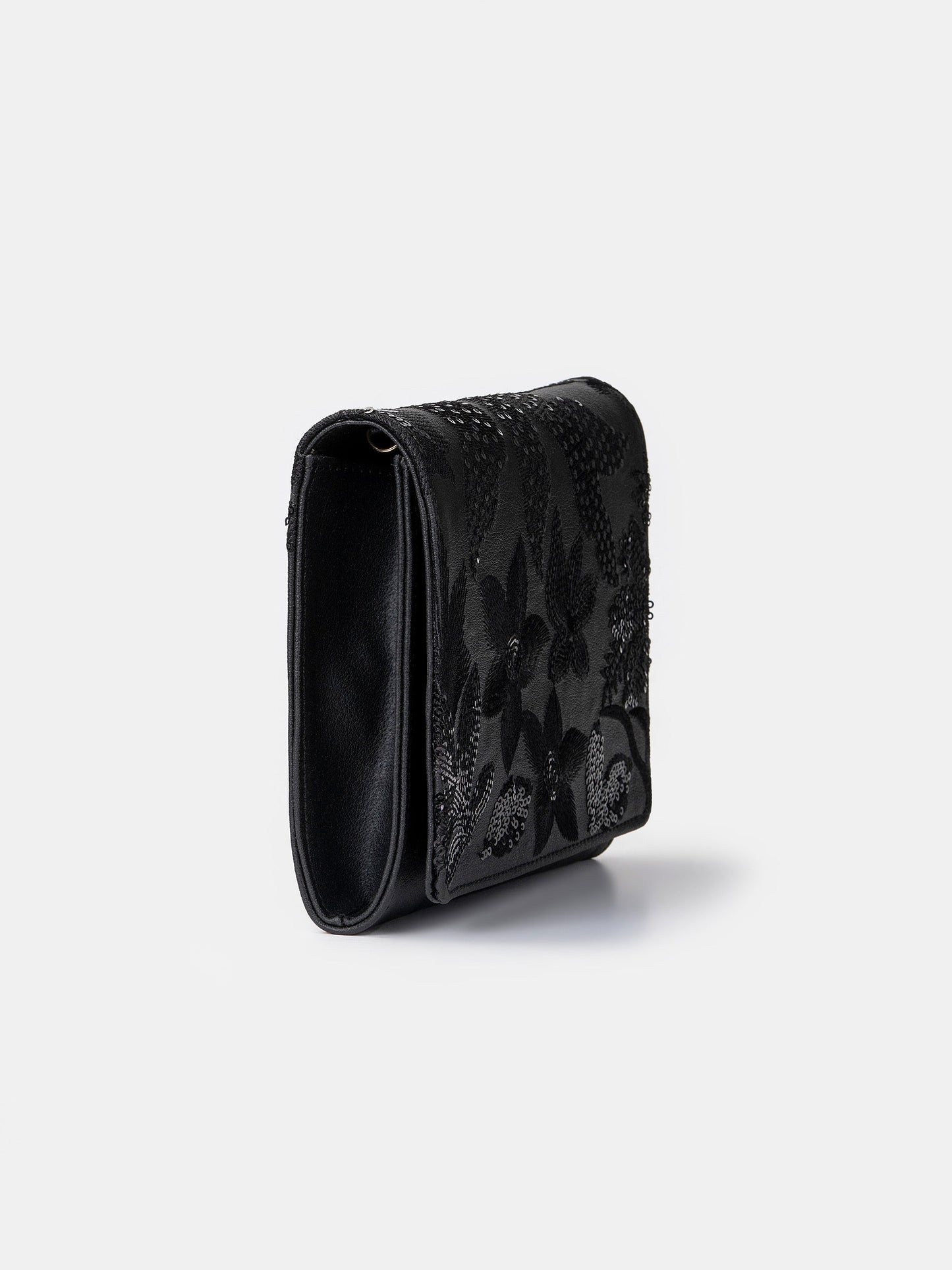 Embroidered Clutch