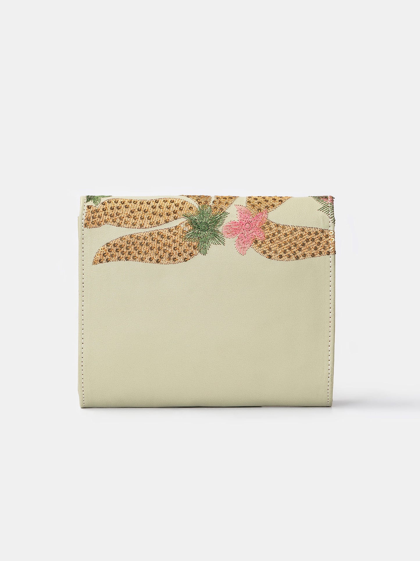 Embroidered Clutch