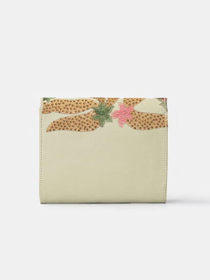Embroidered Clutch