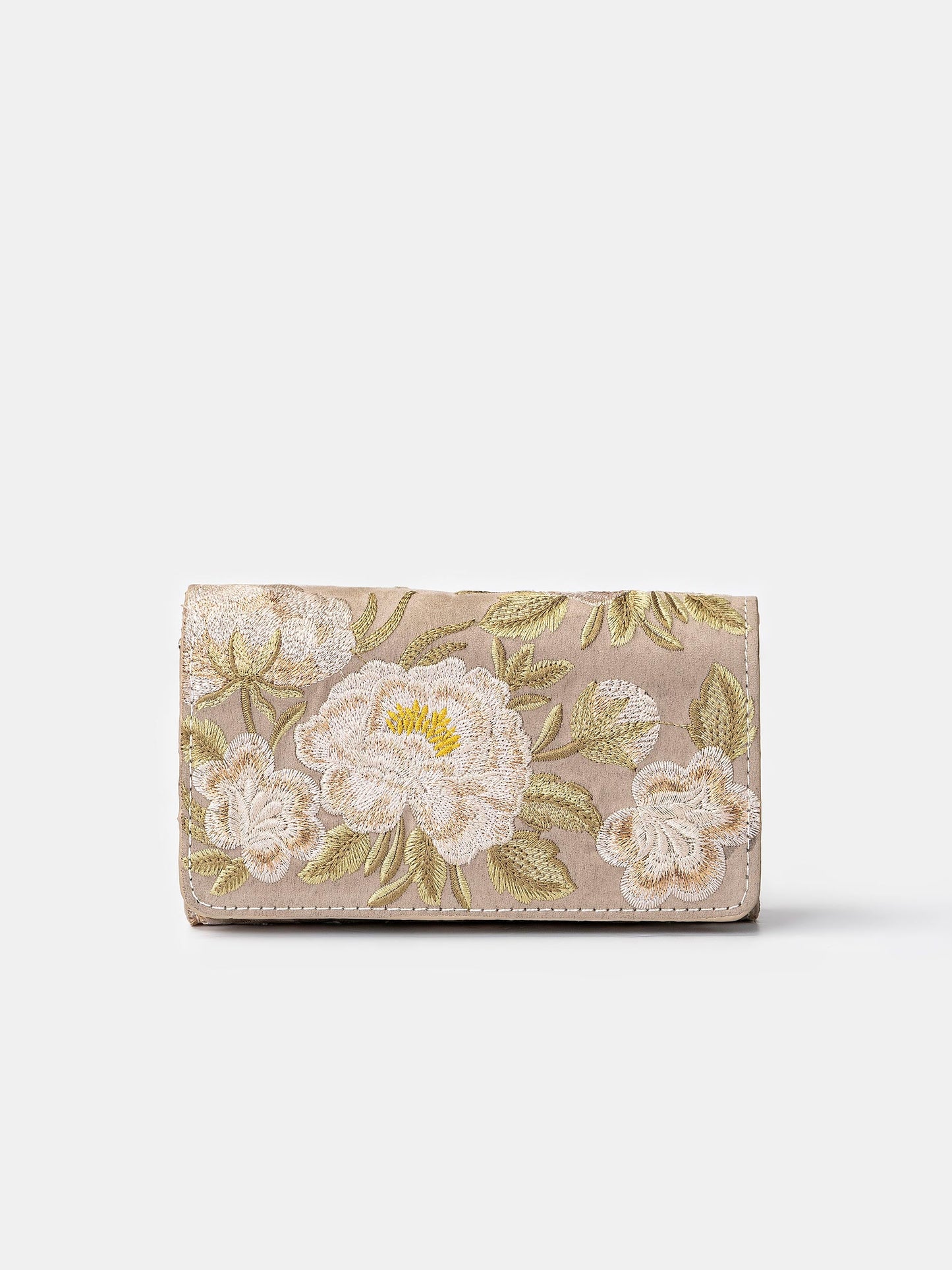 Embroidered Clutch