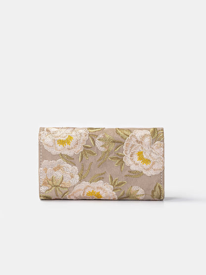 Embroidered Clutch