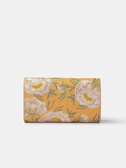Embroidered Clutch