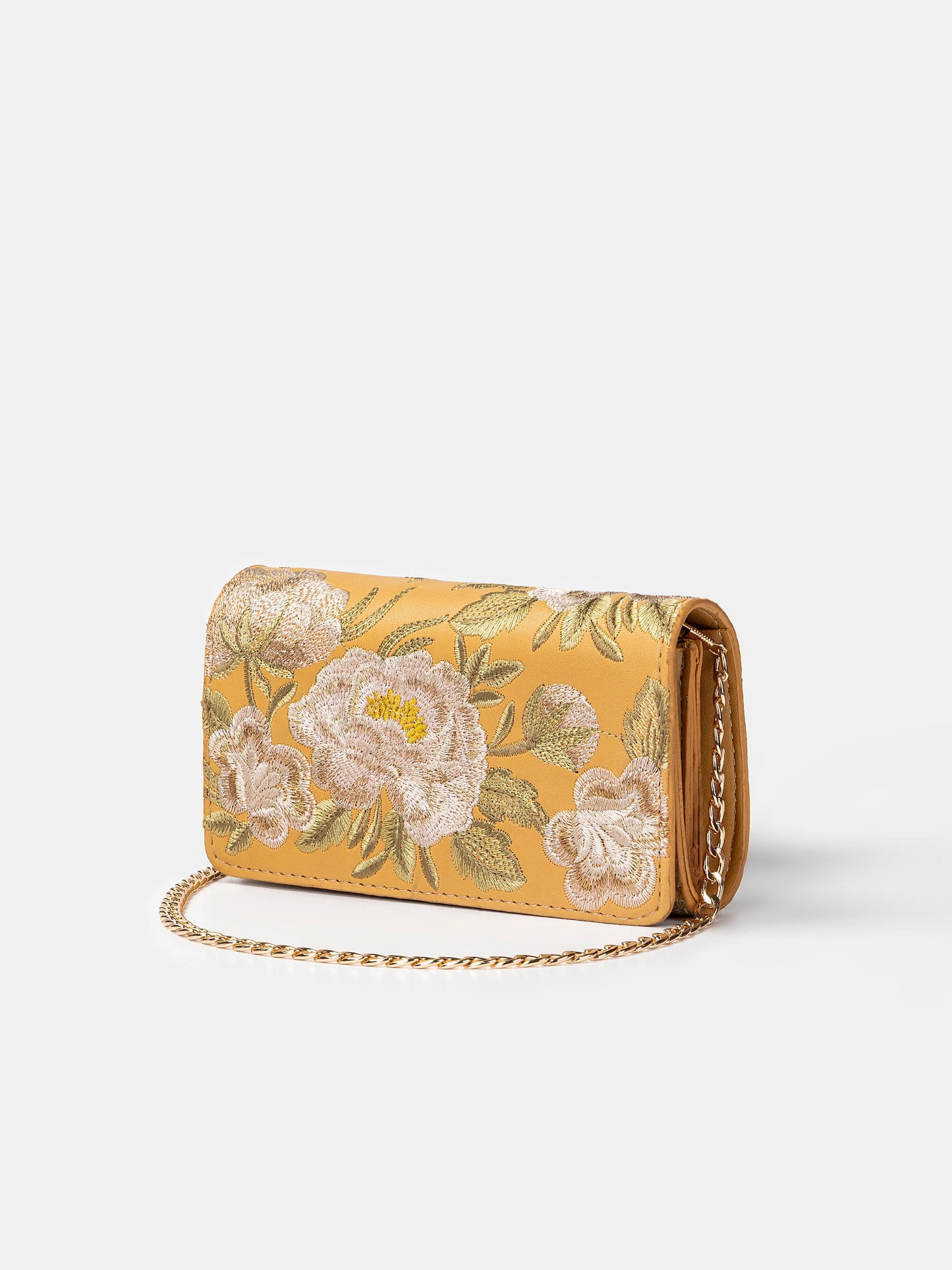 Embroidered Clutch