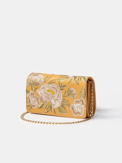 Embroidered Clutch