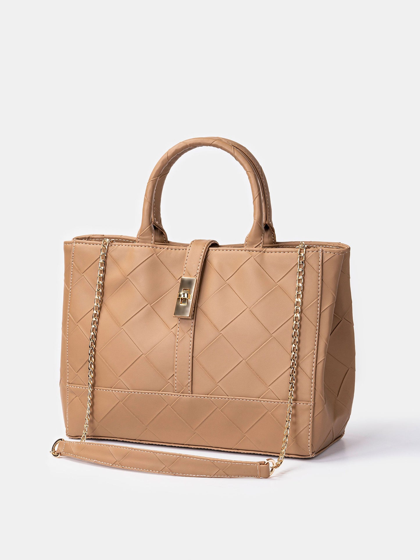 Textured Tote Bag