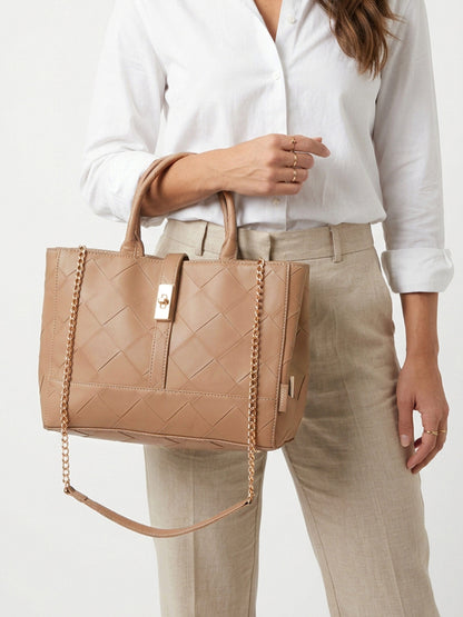Textured Tote Bag
