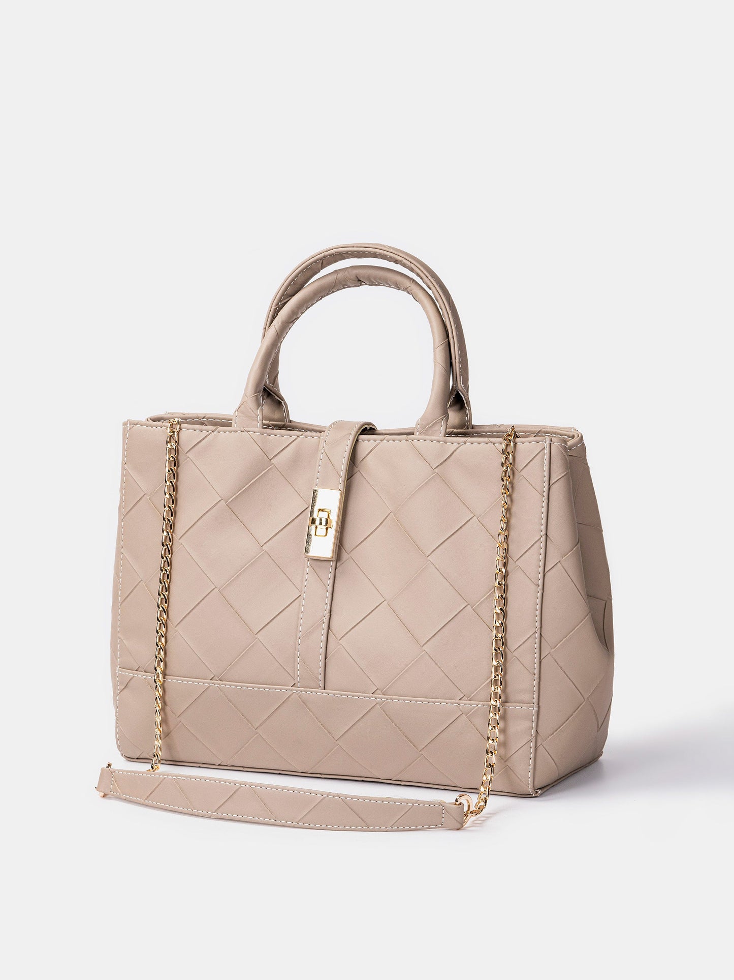 Textured Tote Bag