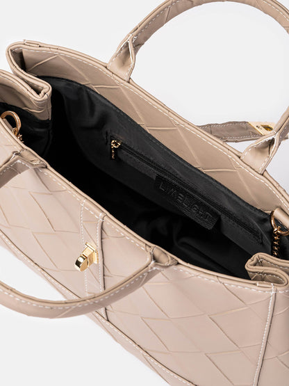 Textured Tote Bag