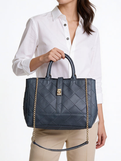 Textured Tote Bag