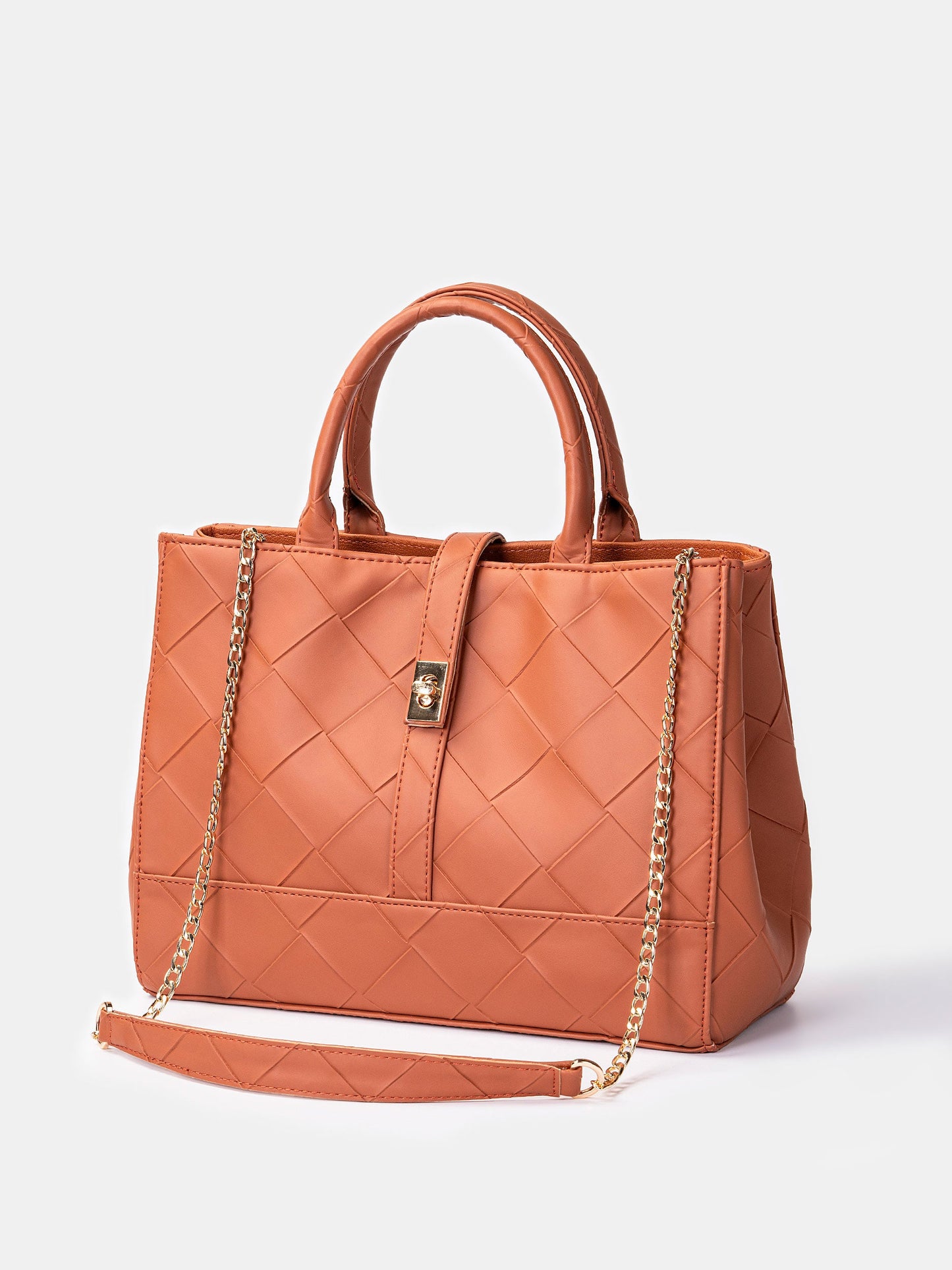 Textured Tote Bag