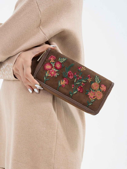 Embroidered Wallet