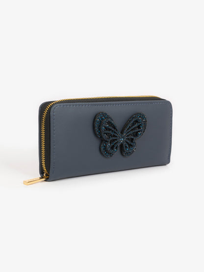 Embellished Butterfly Wallet