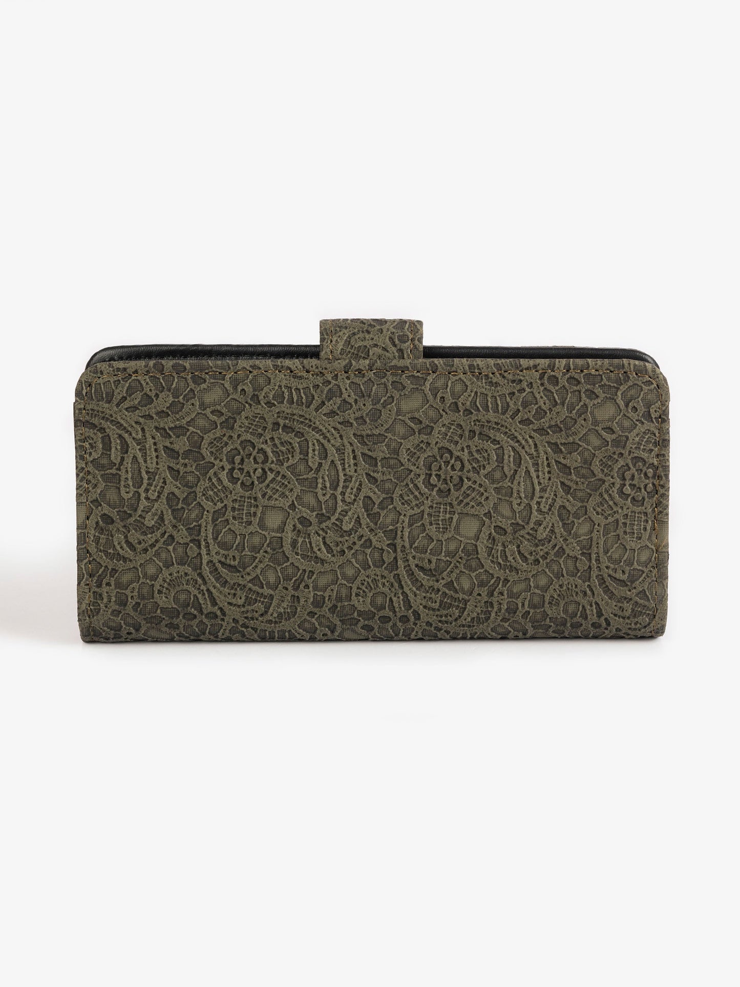 Criss Cross Patterned Wallet