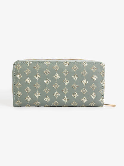 Luxe Embroidered Wallet