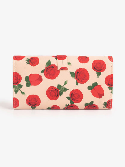 Floral Print Wallet