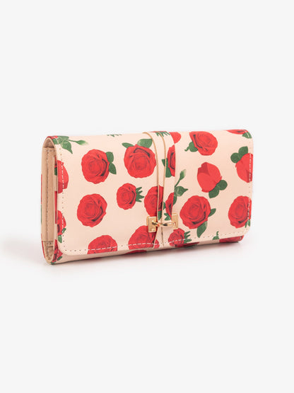 Floral Print Wallet