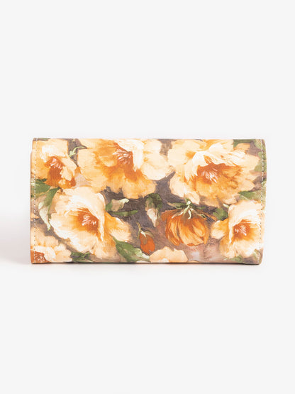 Floral Print Wallet