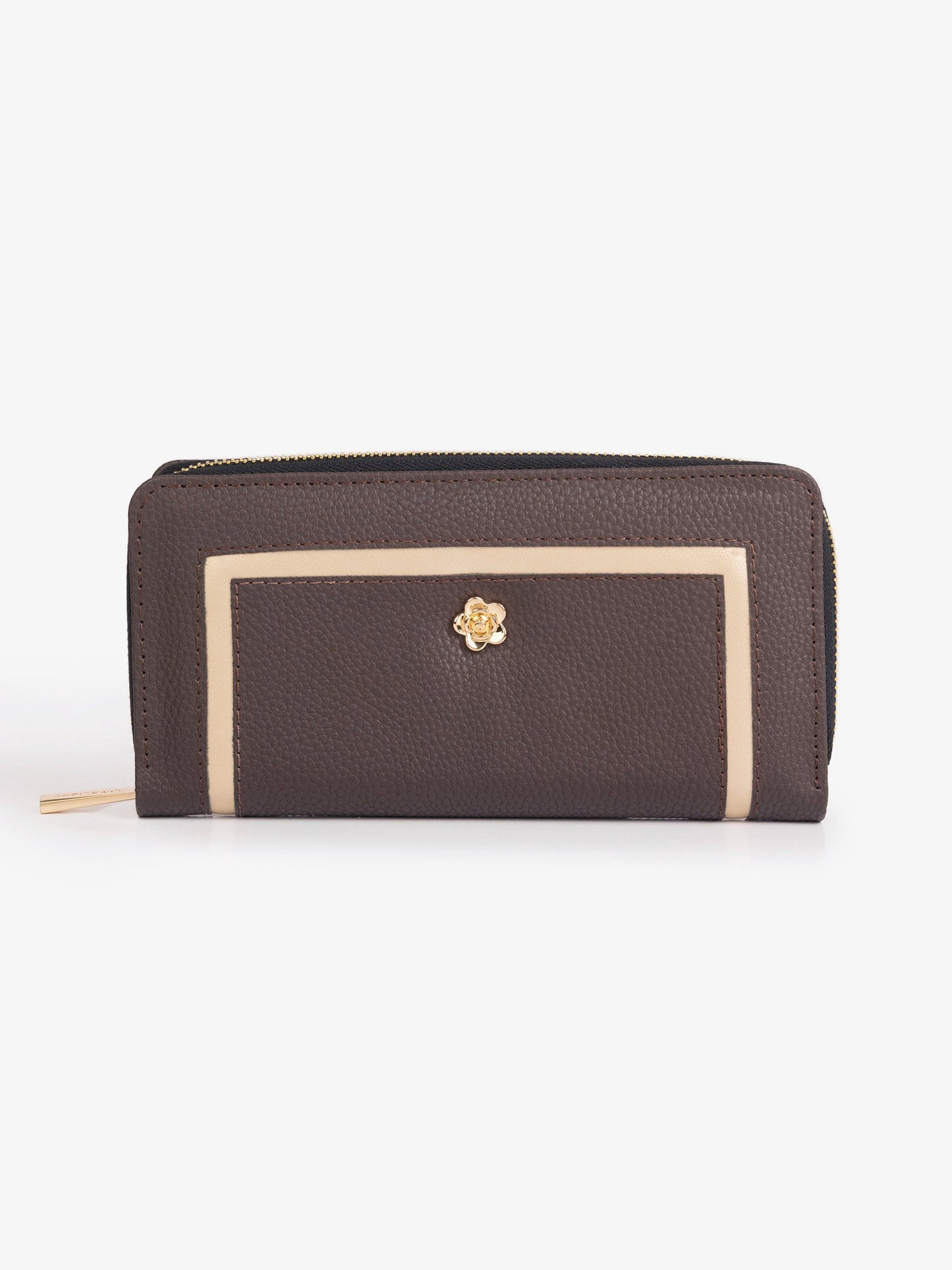 Floral Brooch Wallet