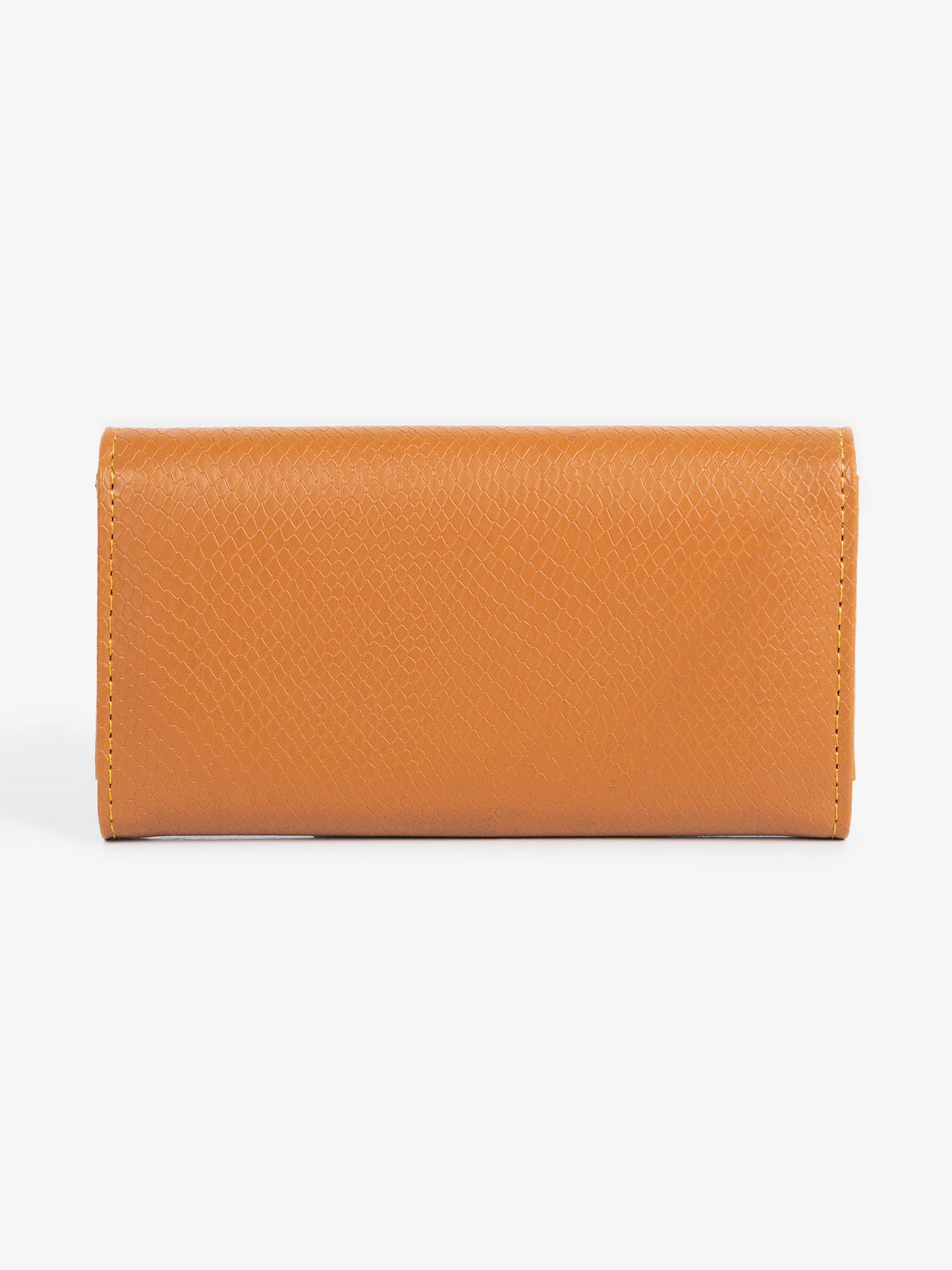 Textured Flap Wallet