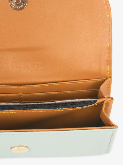 Textured Flap Wallet