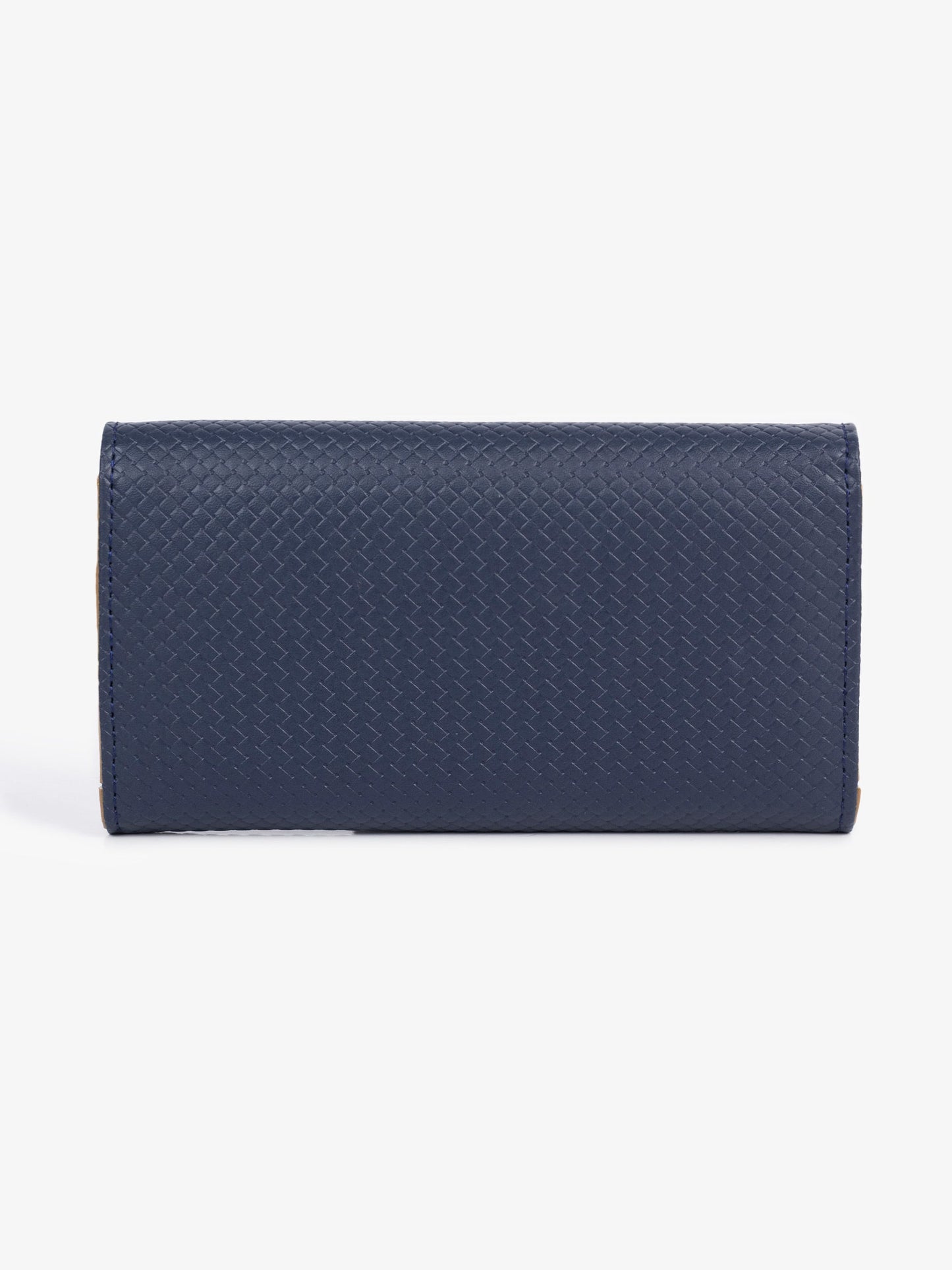 Textured Flap Wallet