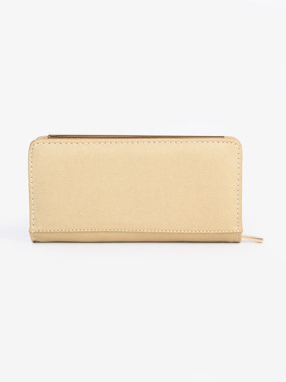 Pleated Satin Wallet