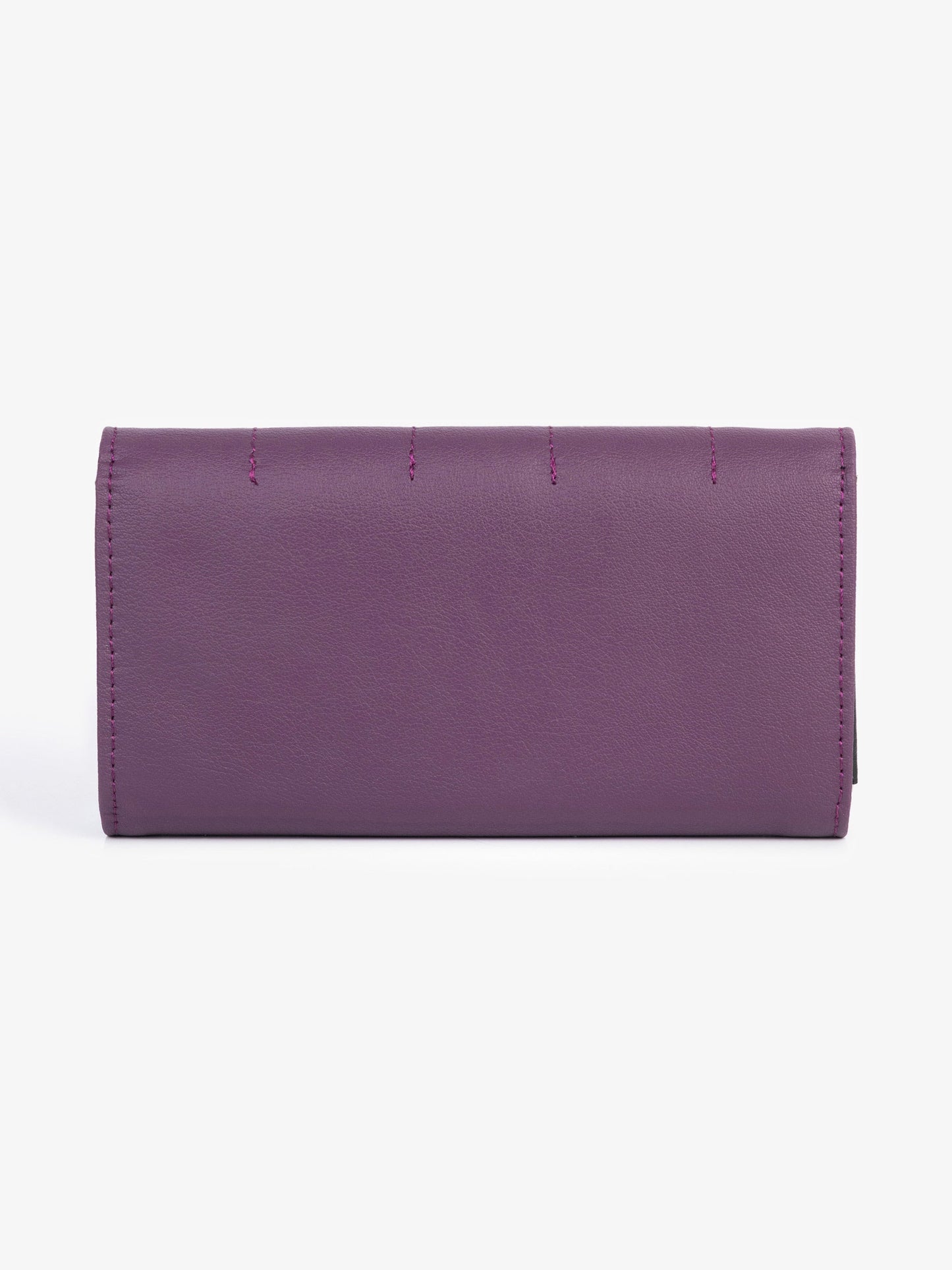 Quilted Flap Wallet