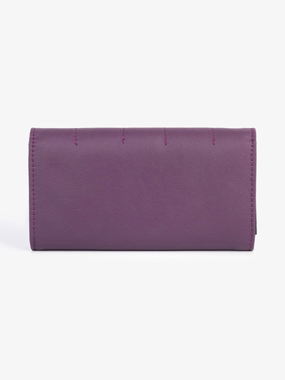 Quilted Flap Wallet