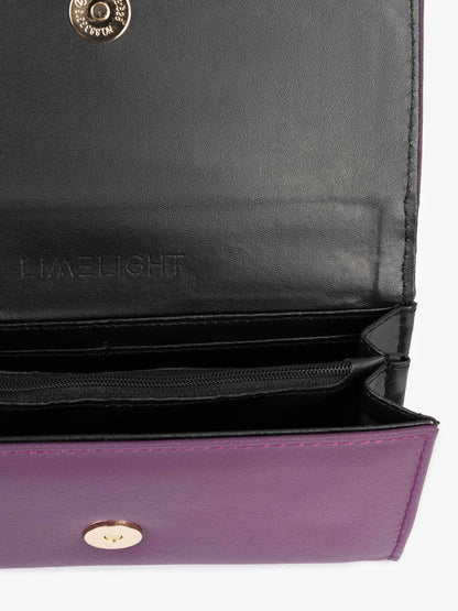Quilted Flap Wallet