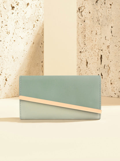Elegant Two-Tone Wallet