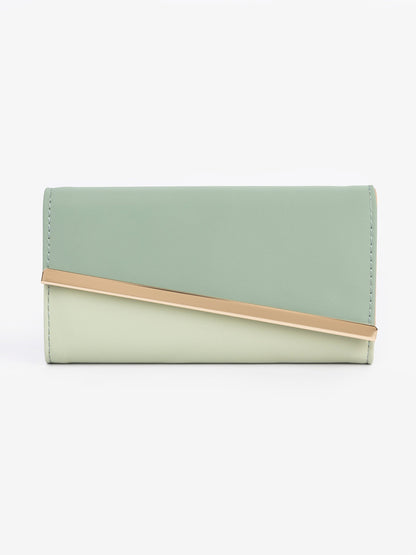 Elegant Two-Tone Wallet