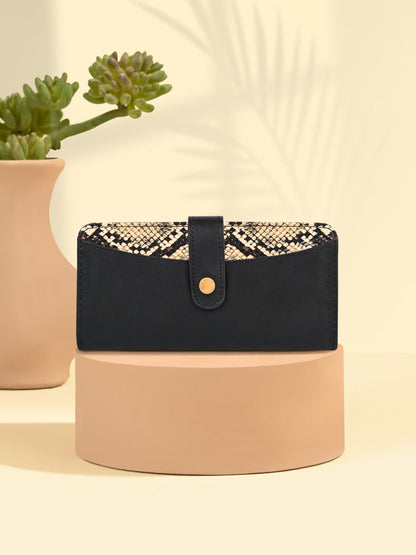 Snakeskin Stripe Wallet