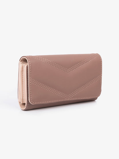 Chevron Stitch Wallet