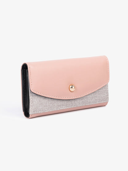 Blush Glitter Wallet