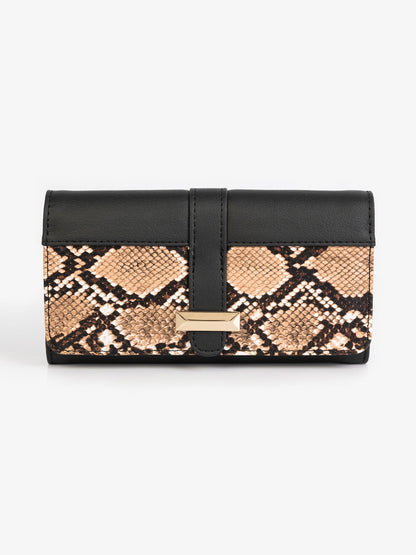 Snakeskin Texture Wallet