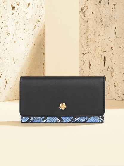 Snake Textured Wallet