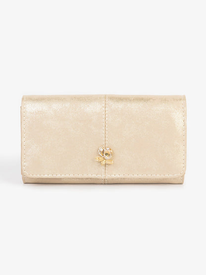 Floral Accent Wallet