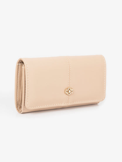 Floral Accent Wallet