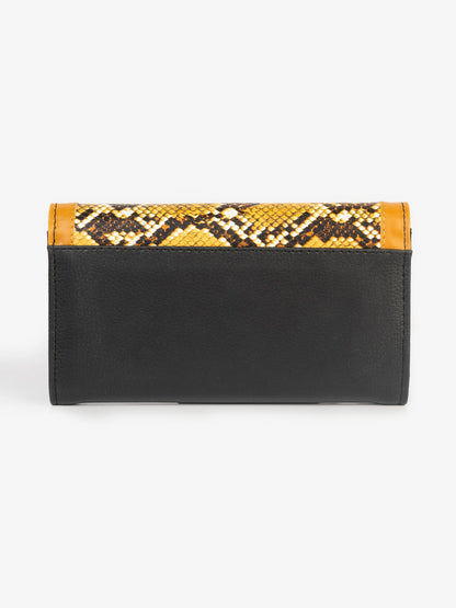 Snake Textured Wallet