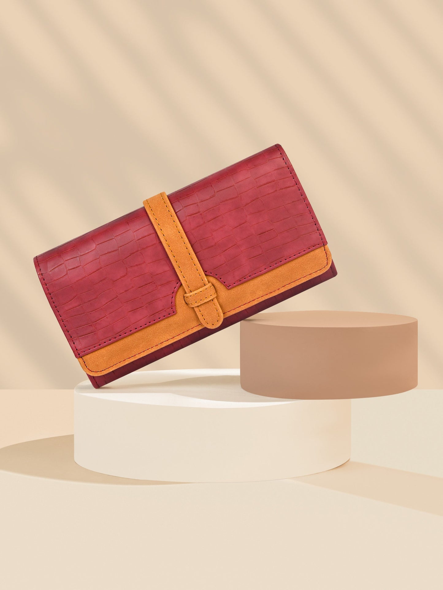 Croc-Embossed Wallet