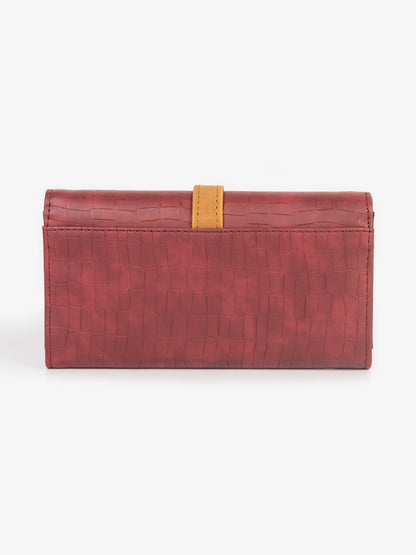 Croc-Embossed Wallet